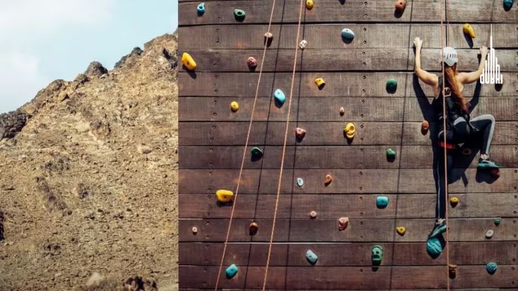 Wall Climbing Hatta Dam